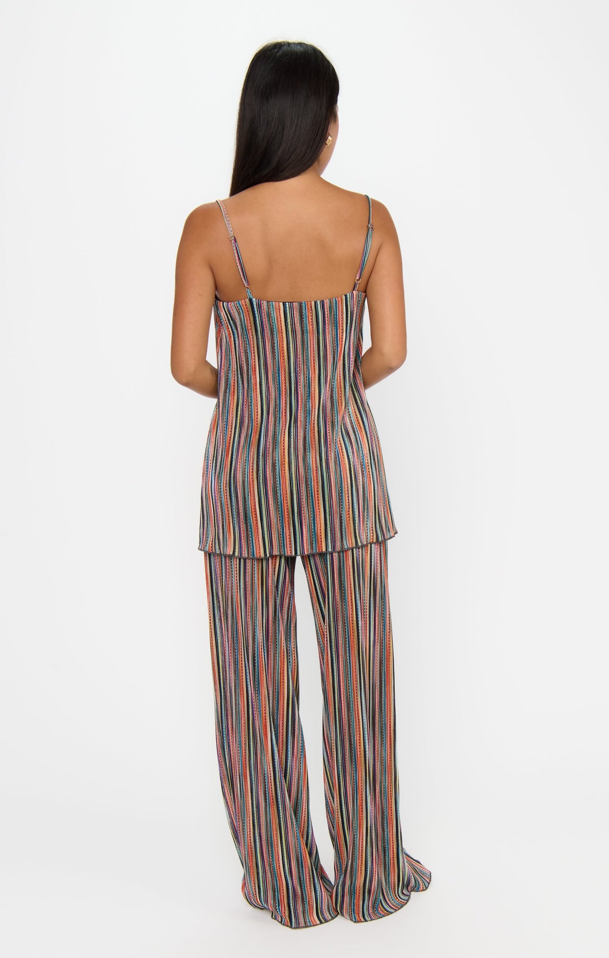 Abby Top ~ Sundown Stripe Knit